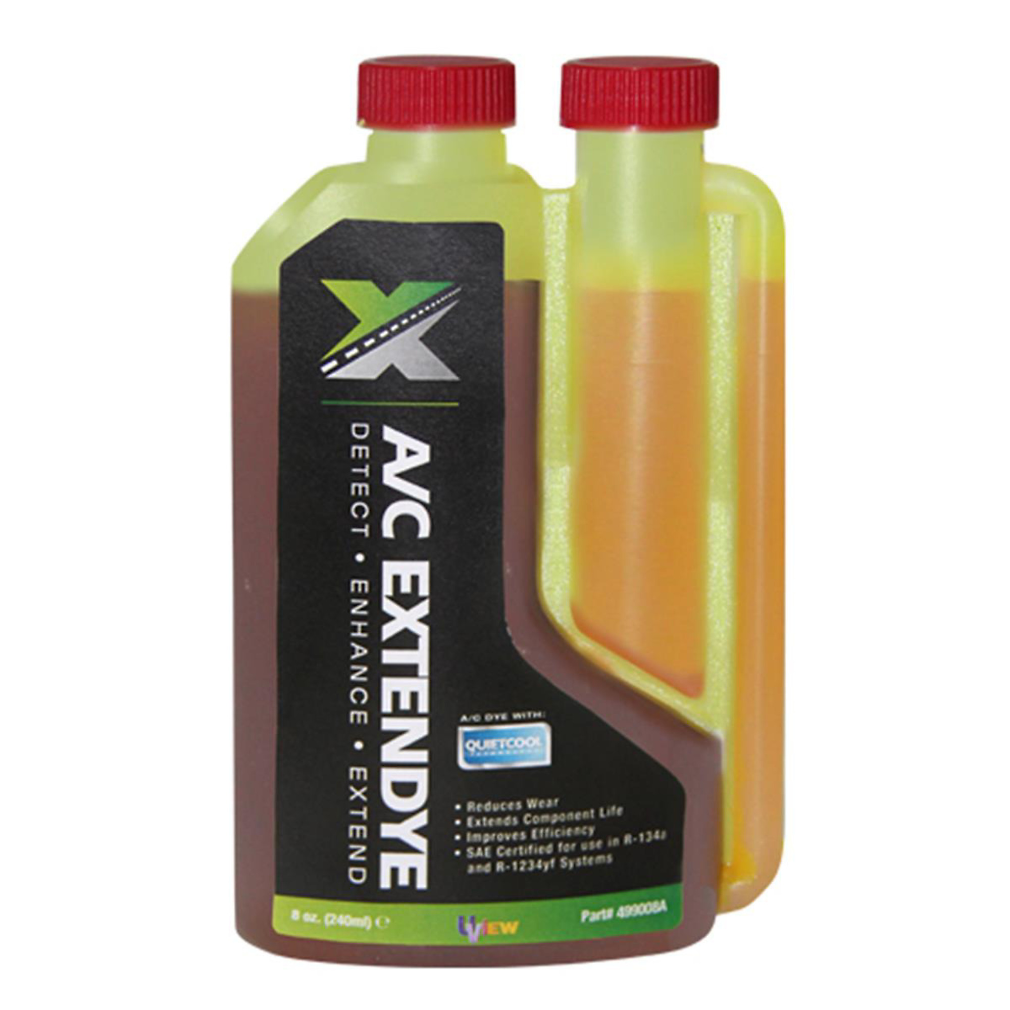 UView A/C ExtenDye — 8 Oz. Bottle, Super Concentrated, Model# UVU499008A